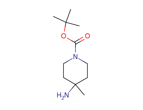 1-Piperidinecarboxylic acid, 4-amino-4-methyl-, 1,1-dimethylethyl ester