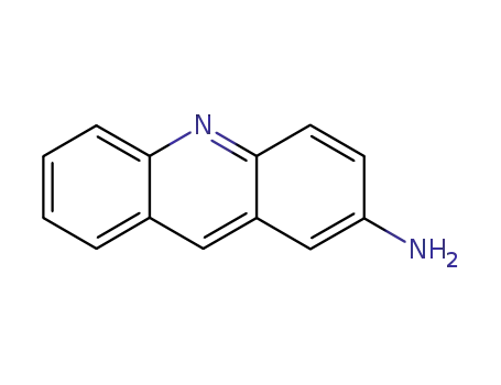 Molecular Structure of 581-28-2 (2-AMINOACRIDINE)