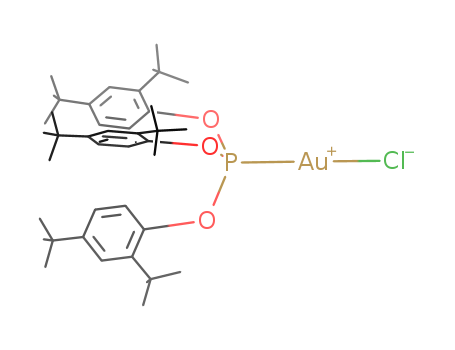 Chloro[tris(2,4-di-tert-butylphenyl) phosphite]gold