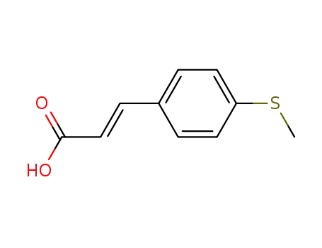 2-Propenoic acid, 3-[4-(methylthio)phenyl]-, (E)-