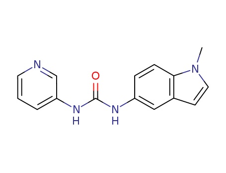 Urea,N-(1-methyl-1H-indol-5-yl)-N'-3-pyridinyl-