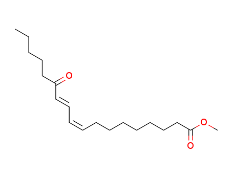 79790-32-2,methyl (9Z,11E)-13-oxooctadeca-9,11-dienoate,9,11-Octadecadienoicacid, 13-oxo-, methyl ester, (E,Z)-; 13-Oxo-9(Z),11(E)-octadecadienoic acidmethyl ester; Methyl 13-oxo-(9-cis, 11-trans)-octadecadienoate