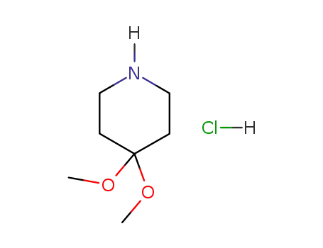 Molecular Structure of 77542-16-6 (4,4-dimethoxypiperidine)