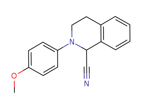 1-Isoquinolinecarbonitrile, 1,2,3,4-tetrahydro-2-(4-methoxyphenyl)-