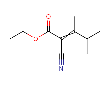 2-Pentenoic acid, 2-cyano-3,4-dimethyl-, ethyl ester
