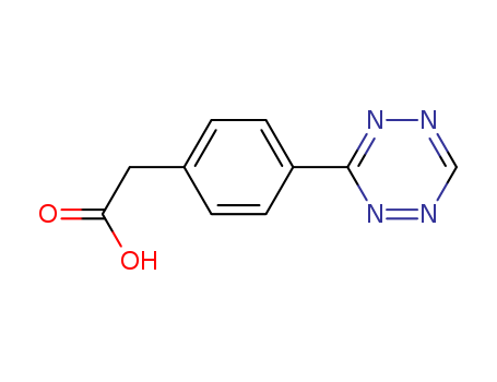2-(4-(1,2,4,5-tetrazin-3-yl)phenyl)acetic acid