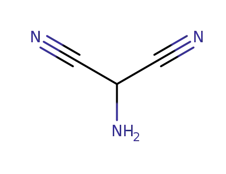 Molecular Structure of 5181-05-5 (2-aminopropanedinitrile)