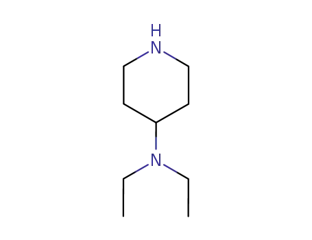 Molecular Structure of 143300-64-5 (4-DIETHYLAMINO-PIPERIDINE)