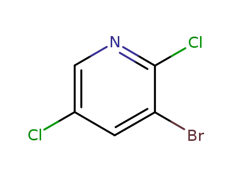 Molecular Structure of 138006-41-4 (3-BROMO-2,5-DICHLOROPYRIDINE)