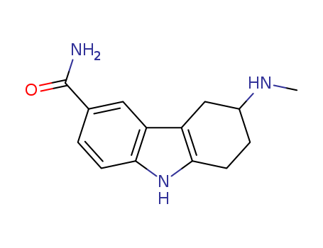 2,3,4,9-Tetrahydro-3-(methylamino)-1H-carbazole-6-carboxamide
