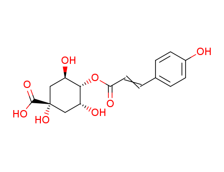 (3R,5R)-1,3,5-trihydroxy-4-{[(2E)-3-(4-hydroxyphenyl)prop-2-enoyl]oxy}cyclohexanecarboxylic acid