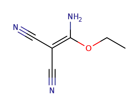 Molecular Structure of 6825-53-2 (2-(amino-ethoxy-methylidene)propanedinitrile)