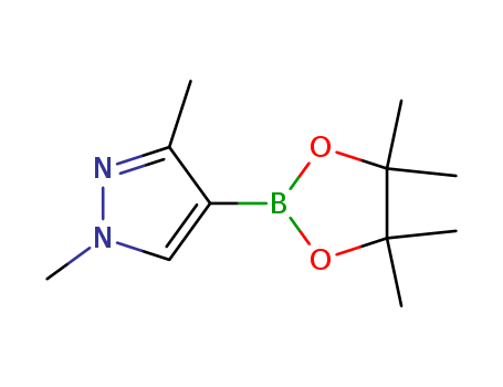 1H-Pyrazole, 1,3-dimethyl-4-(4,4,5,5-tetramethyl-1,3,2-dioxaborolan-2-yl)-(1046832-21-6)
