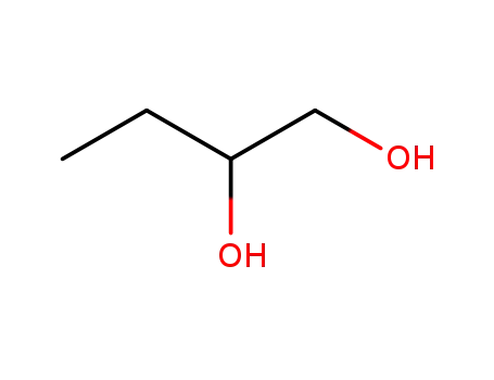 Molecular Structure of 26171-83-5 (1,2-Butanediol)
