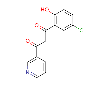 1,3-Propanedione,1-(5-chloro-2-hydroxyphenyl)-3-(3-pyridinyl)-