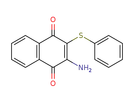 2-amino-3-(phenylsulfanyl)naphthalene-1,4-dione