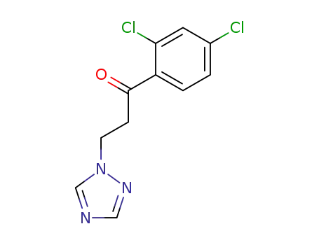 1-(2,4-Dichlorophenyl)-3-(1H-1,2,4-triazol-1-yl)propan-1-one