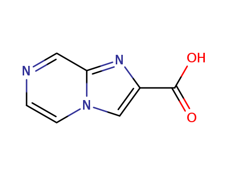 Imidazo[1,2-a]pyrazine-2-carboxylic acid cas  77112-53-9