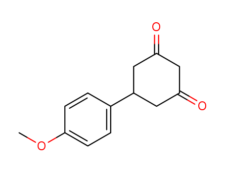 5-(4-Methoxyphenyl)cyclohexane-1,3-dione