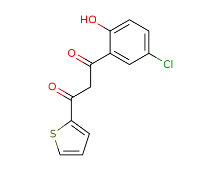 1-(5-chloro-2-hydroxyphenyl)-3-(thiophen-2-yl)propane-1,3-dione