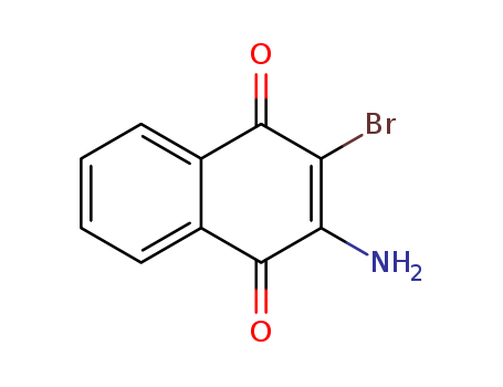 1,4-Naphthalenedione, 2-amino-3-bromo-