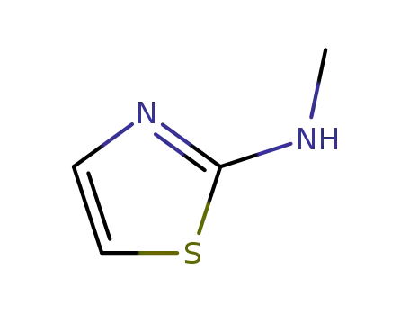 Molecular Structure of 6142-06-9 (N-Methyl-2-thiazolamine)
