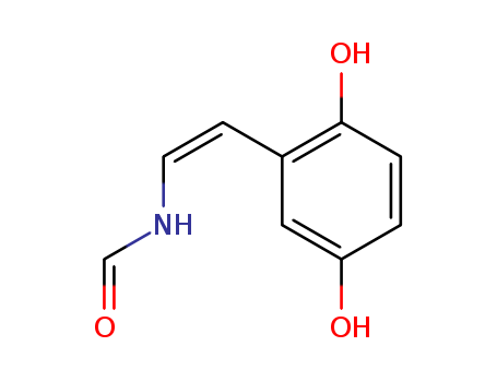 Formamide,N-[2-(2,5-dihydroxyphenyl)ethenyl]-, (Z)- (9CI) cas  108536-24-9