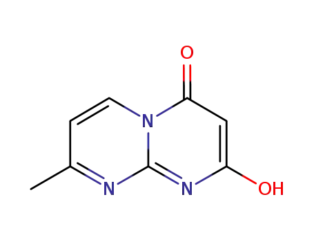 Molecular Structure of 1227926-30-8 (2-hydroxy-8-methyl-4H-pyrimido[1,2-a]pyrimidin-4-one)