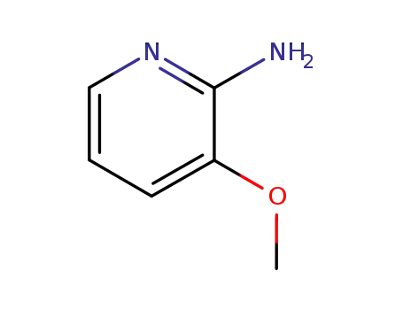 Molecular Structure of 10201-71-5 (2-Amino-3-methoxypyridine)
