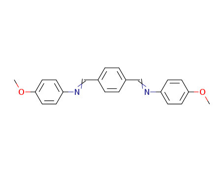 N-(4-methoxyphenyl)-1-[4-[(4-methoxyphenyl)iminomethyl]phenyl]methanimine cas  3525-51-7