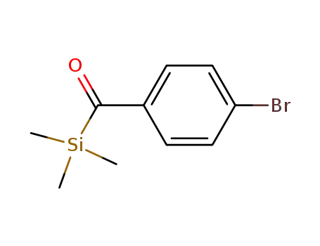Benzene, 1-bromo-4-(trimethylsilylcarbonyl)-