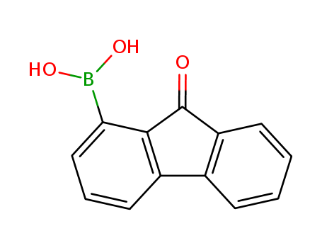 Boronic acid,(9-oxo-9H-fluoren-1-yl)- (9CI)
