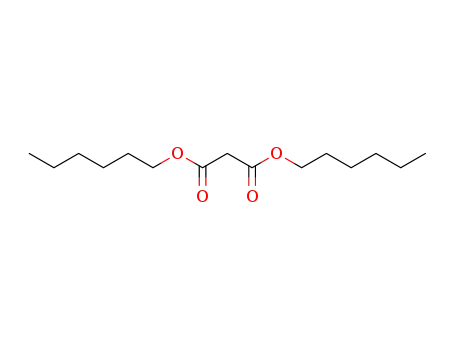 Molecular Structure of 1431-37-4 (DIHEXYL MALONATE)