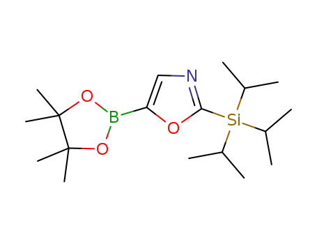 5-(4,4,5,5-tetramethyl-1,3,2-dioxaborolan-2-yl)-2-(triisopropylsilyl)-1,3-oxazole
