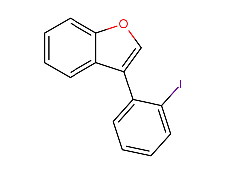 Molecular Structure of 452962-66-2 (Benzofuran, 3-(2-iodophenyl)-)