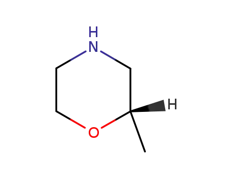 Molecular Structure of 74572-13-7 ((S)-2-Methyl-morpholine)