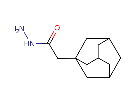 Molecular Structure of 19026-80-3 (ADAMANTAN-1-YL-ACETIC ACID HYDRAZIDE)