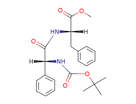L-Phenylalanine, N-[N-[(1,1-dimethylethoxy)carbonyl]-D-2-phenylglycyl]-,
methyl ester