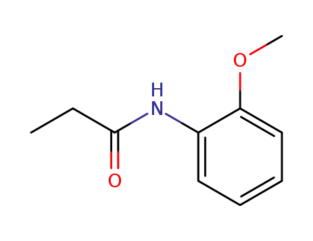 Molecular Structure of 7157-34-8 (N-(2-methoxyphenyl)propanamide)