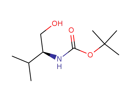 Molecular Structure of 79069-14-0 (N-Boc-L-Valinol)