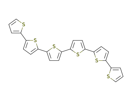 Molecular Structure of 88493-55-4 (ALPHA-SEXITHIOPHENE)