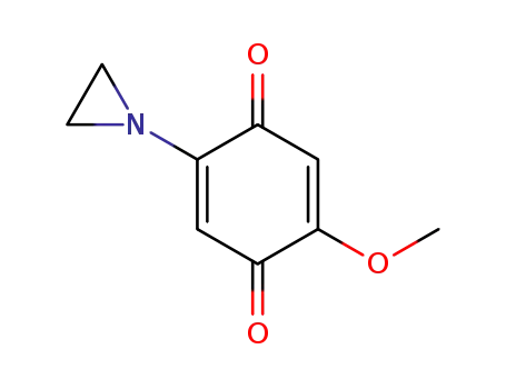 5-(1-aziridinyl)-2-methoxy-1,4-benzoquinone