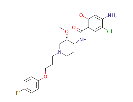 Molecular Structure of 86718-70-9 ((+)-Cisapride)