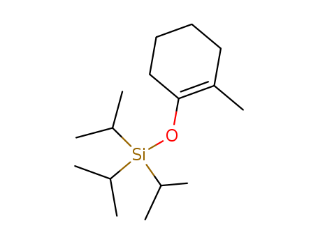Molecular Structure of 137897-39-3 (Silane, [(2-methyl-1-cyclohexen-1-yl)oxy]tris(1-methylethyl)-)