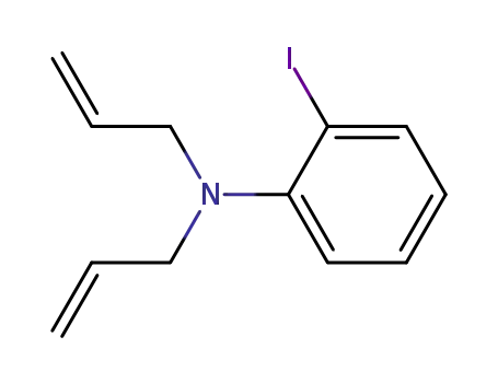 Molecular Structure of 73396-92-6 (2-iodo-N,N-diallylaniline)