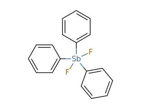 Molecular Structure of 373-84-2 (Antimony, difluorotriphenyl-)