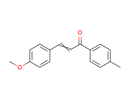 Molecular Structure of 6552-66-5 (3-(4-methoxyphenyl)-1-(4-methylphenyl)-2-propen-1-one)