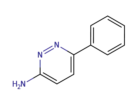 Molecular Structure of 14966-91-7 (3-AMINO-6-PHENYLPYRIDAZINE)