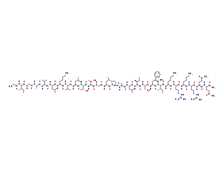 Molecular Structure of 20449-79-0 (Melittin)