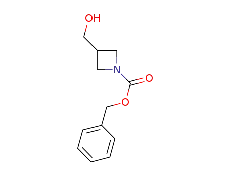 Molecular Structure of 618446-42-7 (BENZYL 3-(HYDROXYMETHYL)AZETIDINE-1-CARBOXYLATE)